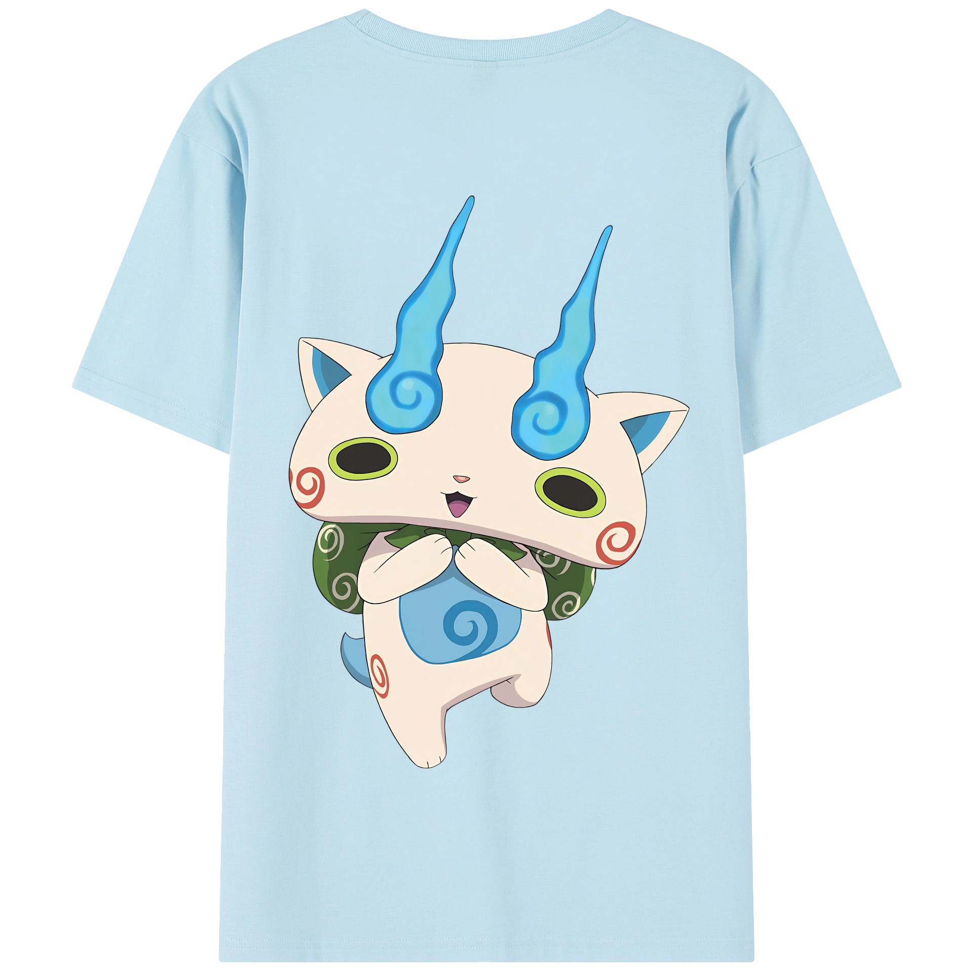 （画像用） 妖怪ウォッチ Yo-kai Watch 綿100％半袖Tシャツ（背面プリント）